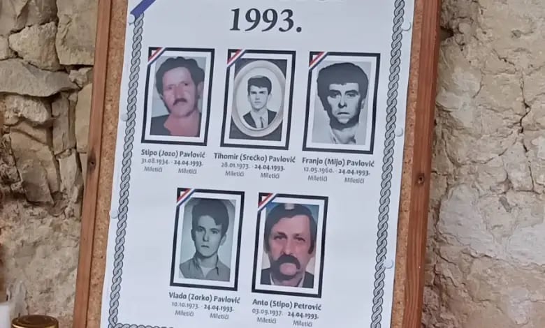 TRAVNIK: 32. godišnjica strašnog zločina tzv. Armije BiH nad Hrvatima sela Miletići