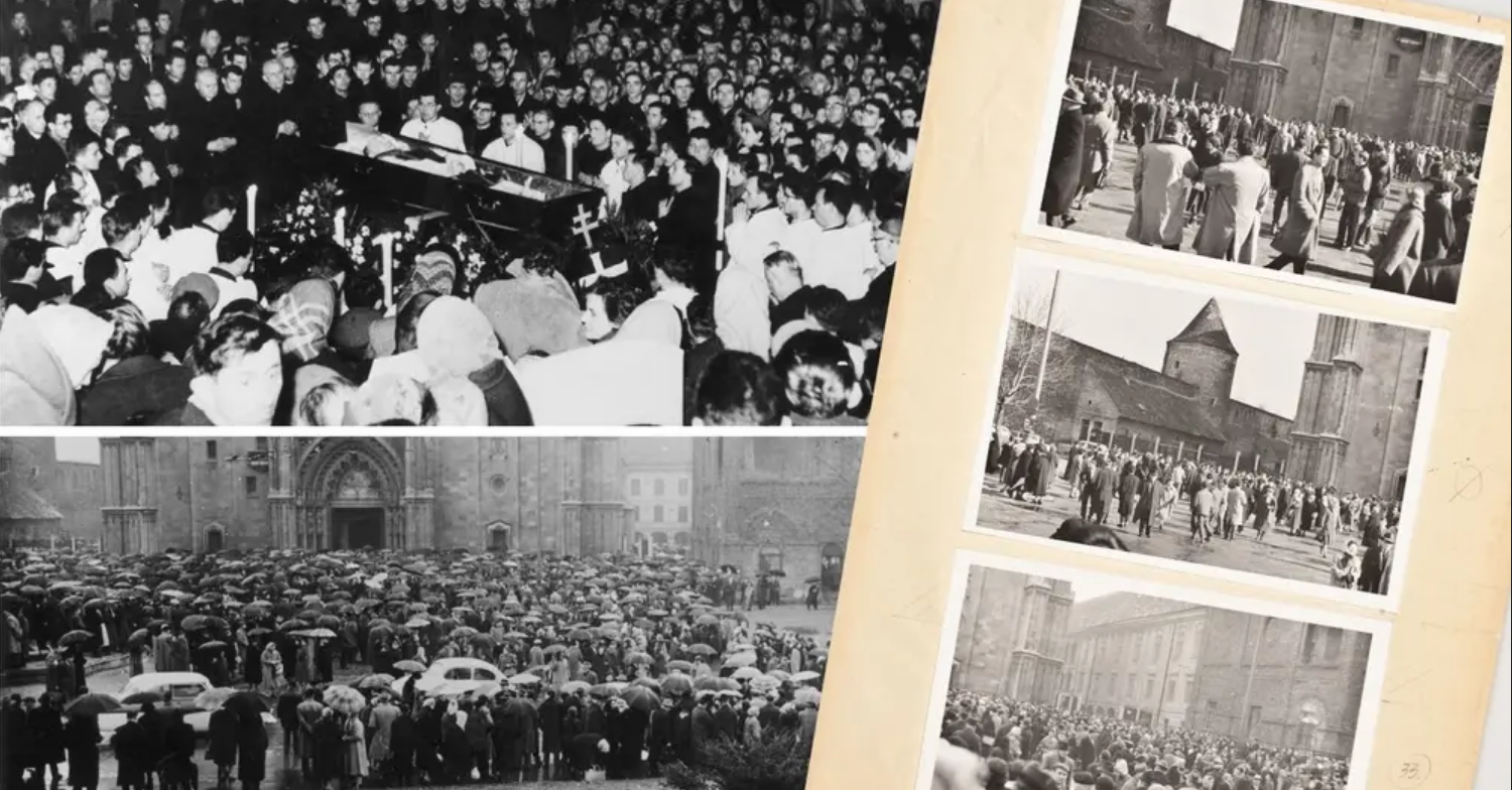 Šokantni Udbin dosje iz ’60-ih: Ovo su tajne fotografije sa sprovoda kardinala Stepinca
