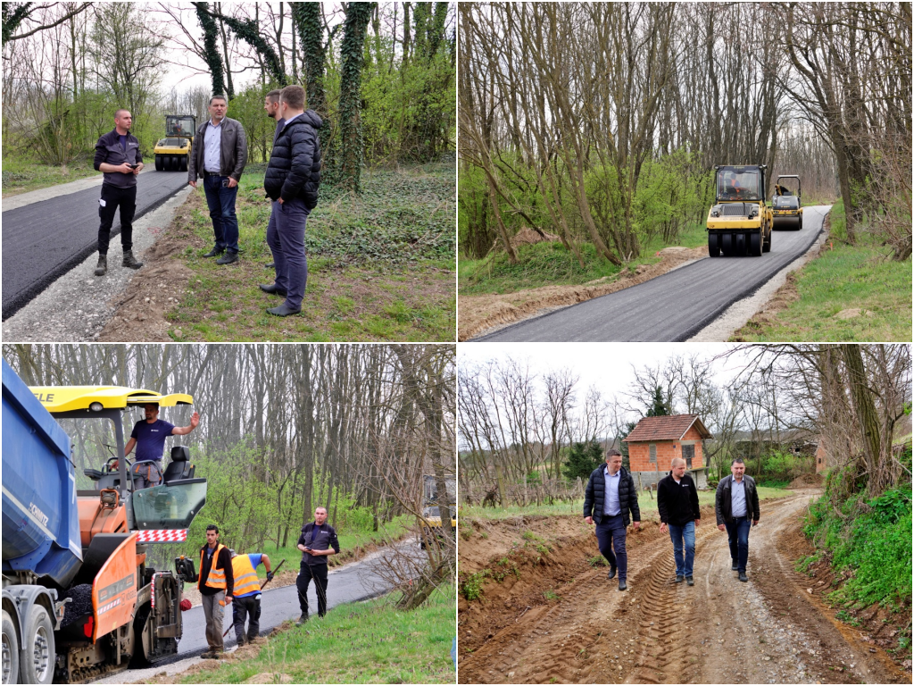 Asfaltiraju se nerazvrstane ceste u bilogorskim prigradskim naseljima: Dodatna  prednost  za razvoj  turističkih  aktivnosti