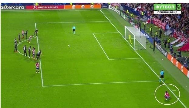 Bizaran penal za Atletico trebao je biti ponovljen