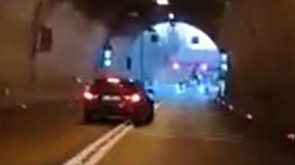 Snimili ga kako vozi u krivom smjeru kroz gotovo cijelu Učku