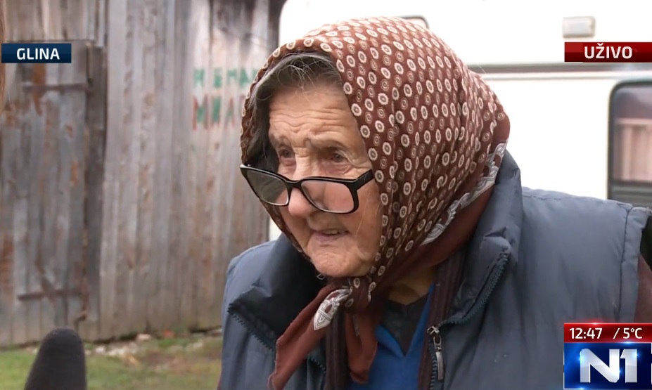 BAKA MIRA IZ GLINE: “Tko gleda staru sirotinju, zovu samo kad treba glasati i platiti režije…”