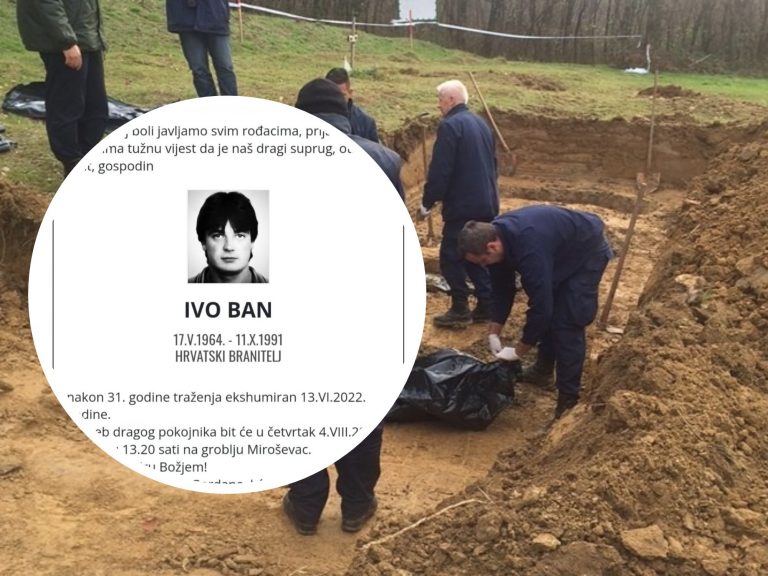 Potresna objava fra Penave: Nakon 31. godinu nađeno tijelo hrvatskog branitelja Ive Bana; doznajte nevjerojatne detalje