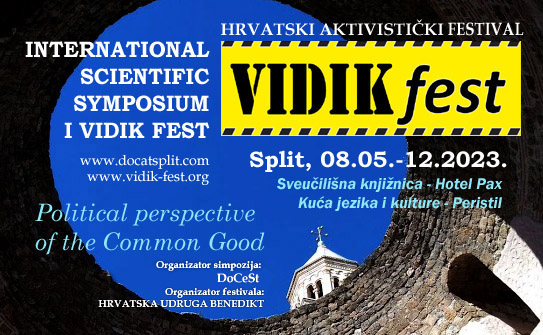 VIDIK FEST Hrvatske udruge Benedikt (Split, 8.05.-12.05.2023.)