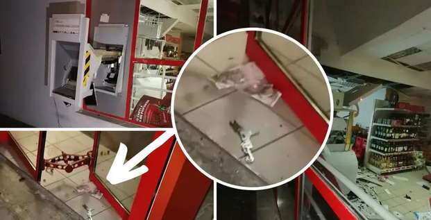 Raznijeli bankomat u Karlovcu: 'Dio novca ostao im je na podu'