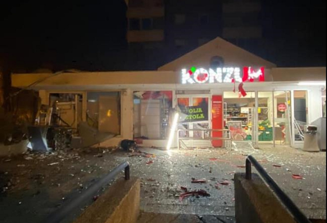 EKSPLOZIJA SABLAZNILA ZAGREPČANE: Svi su mislili da je potres, dogodilo se usred noći, drski lopovi raznijeli bankomat