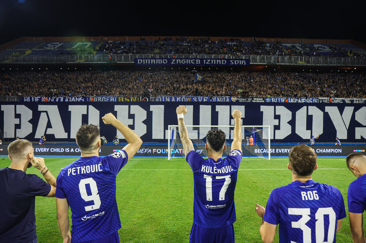 Dinamo: UEFA je od ove sezone ponovno dopustila našim navijačima da prisustvuju gostujućim utakmicama