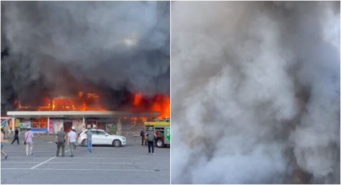 JOŠ JEDNA KATASTROFA U UKRAJINI: Ruske rakete pogodile trgovački centar pun ljudi