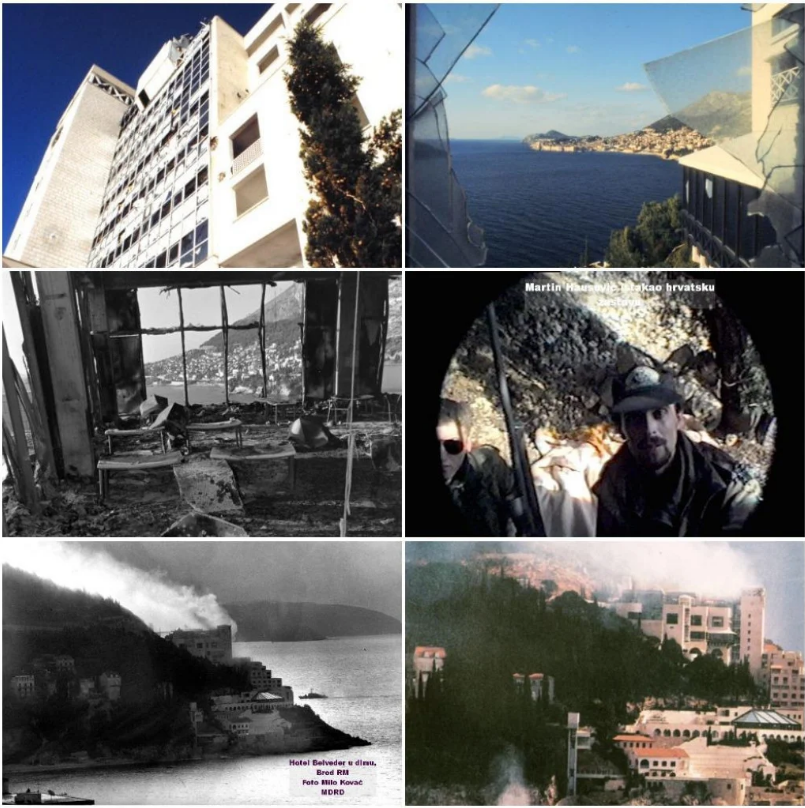 Na današni dan 1991. u jeku najjačeg granatiranja zapovjednik položaja na hotel Belvedere izvjesio hrvatsku zastavu