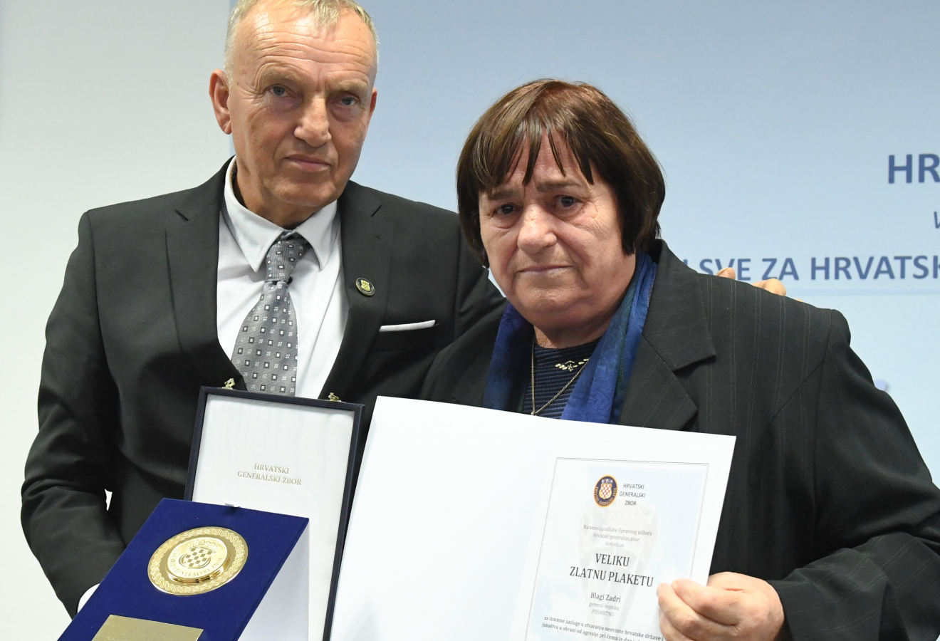 ‘DISAO JE ZA HRVATSKU!’ Kata Zadro u ime pokojnog supruga Blage: ‘Teško je opisati koliko je volio svoju zemlju’