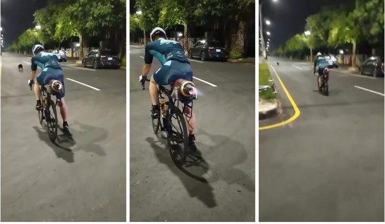 Tajvanac izradio i testirao bicikl na mlazni pogon