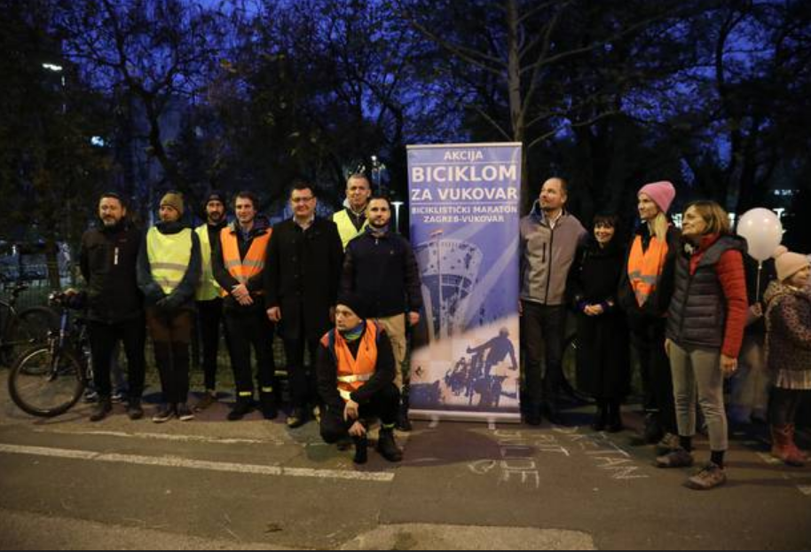 Biciklistička ruta od Zagreba do Vukovara: Put sjećanja na žrtve Domovinskog rata