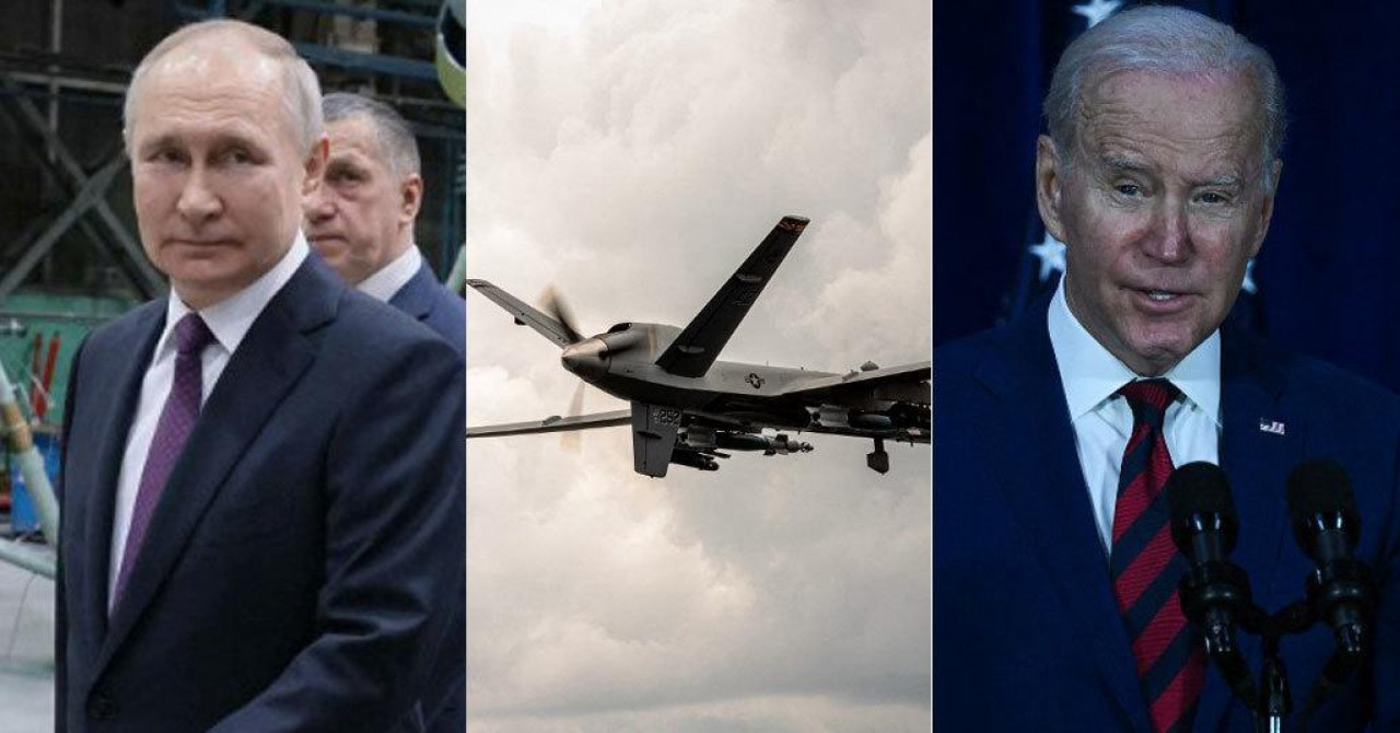 SUDAR DRONA I AVIONA Je li Rusija namjerno izazvala incident na Crnom moru? ‘Ovo je poruka koju Putin šalje SAD-u...‘