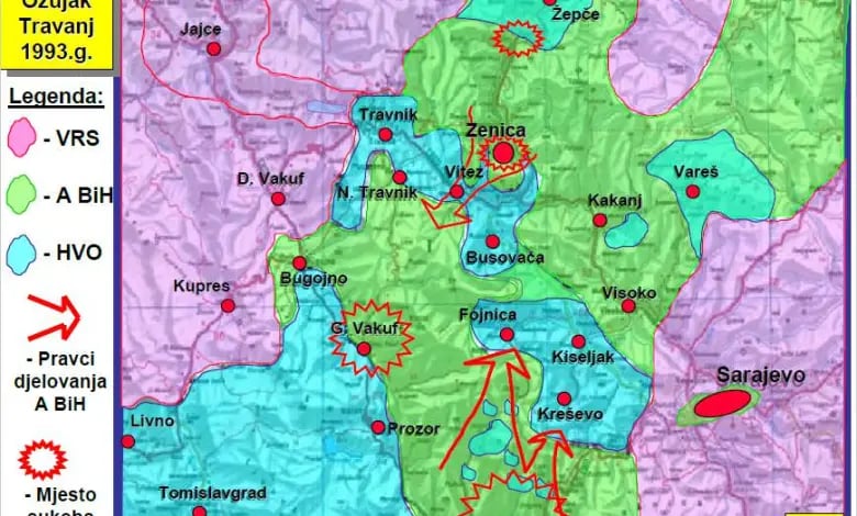 15.travnja 1993. godine i sveopći napad tzv.Armije BiH na Lašvansku dolinu