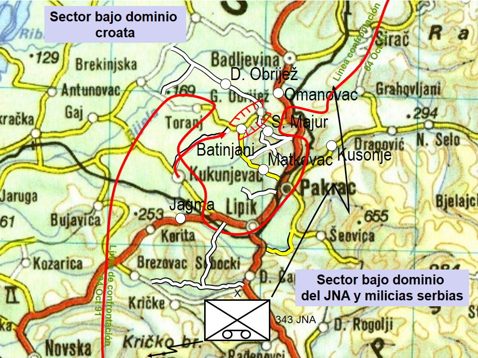 06. listopada 1991. - BITKA ZA BATINJANE