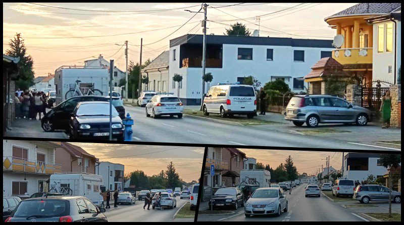 Novi incident u Bjelovaru, opet se sukobili Romi. Policija privodi ljude