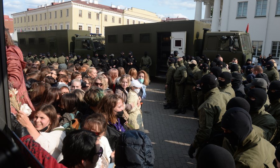 Bjeloruska policija privela desetke prosvjednika