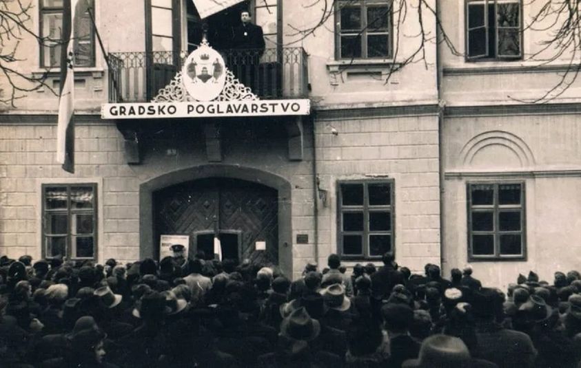 PROGLAŠENJE NDH U BJELOVARU