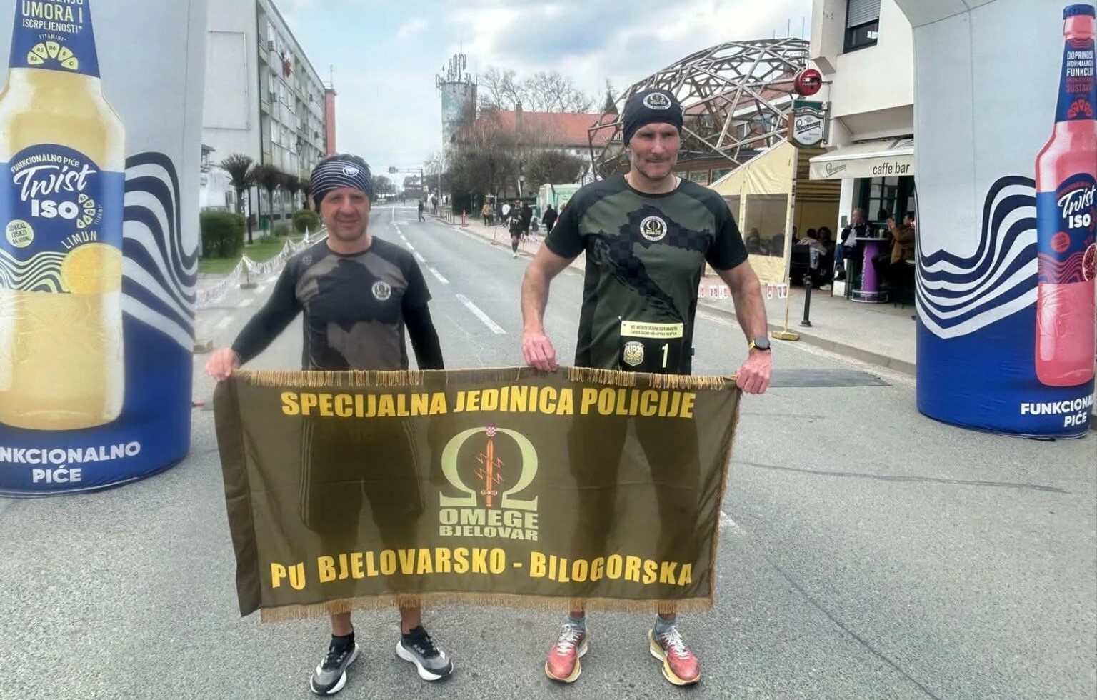 Čelični policajci: Hrvoje Grgić i Vice Sučić ukrotili supermaraton od Kaptola do Kaptola