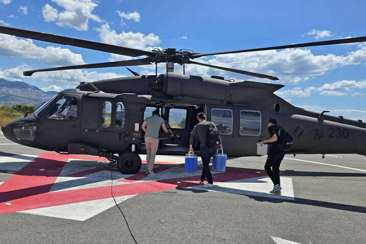 Hitan let hrvatskog Black Hawka: Prevezli liječnike i srce, pacijent dobio novu šansu za život