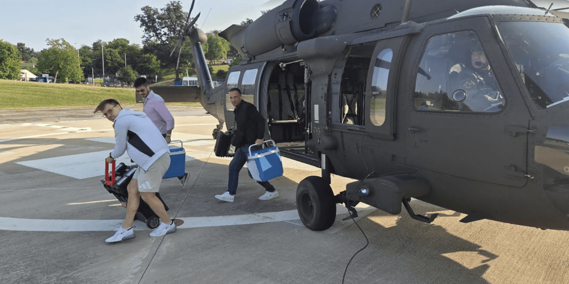 Helikopter Black Hawk HRZ-a u noćnoj misiji: Spašavanje života hitnim prijevozom srca za transplantaciju