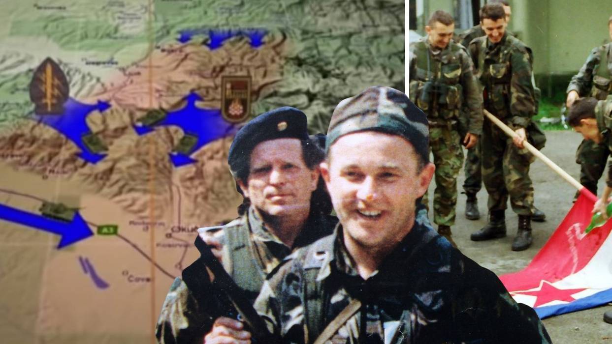 VIDEO Četnici se nisu ni snašli, a već su bježali preko mosta u BiH