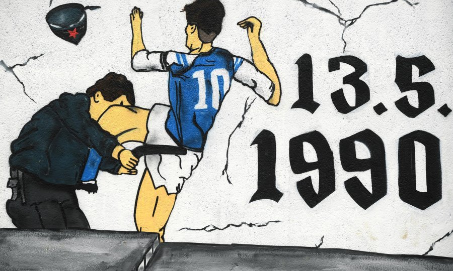 MOŽEMO!  SMETA I BOBAN Sporan je i mural posvećen Zvonimiru Bobanu i legendarnoj utakmici Dinamo-Crvena Zvezda iz 1990.?