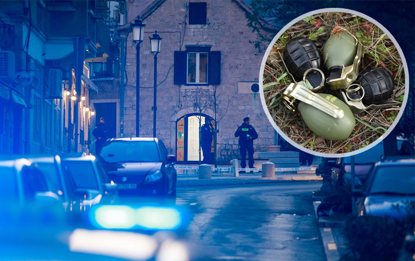 Što se to događa u Splitu? Policija je uhitila dilere koji su kod sebe imali četiri ručne granate i drogu