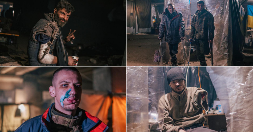 OVO SU BORCI IZ AZOVSTALA Azov objavio jezive fotografije iz čeličane: ‘Neka cijeli civilizirani svijet pogleda ove ljude‘