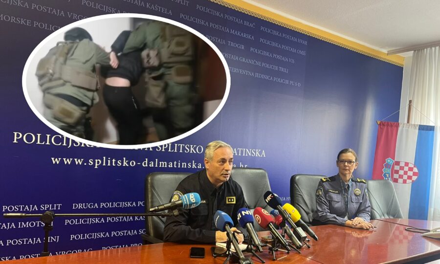 VIDEO Policija objavila snimku uhićenja Božića, tereti ga se za pokušaj ubojstva