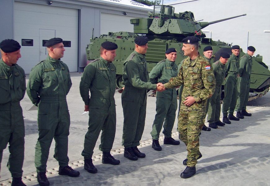 Završena obuka na Bradley M2A2 ODS za pripadnike Sokolova u Našicama