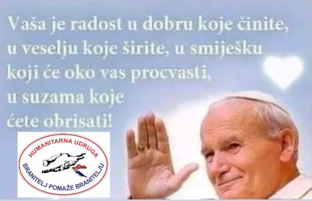 B. Stanić: Što bi rekao sv. Ivan Pavao II.?