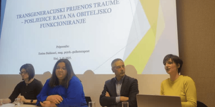 Udruga djece poginulih i nestalih hrvatskih branitelja organizirala tribinu u Sinju: Mentalno zdravlje branitelja u fokusu