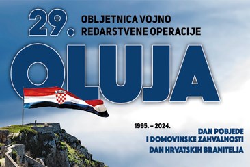 Čestitka ministra Medveda povodom Dana pobjede i domovinske zahvalnosti, Dana hrvatskih branitelja i 29. obljetnice VRO Oluja