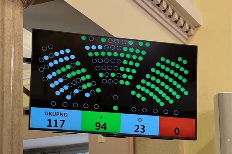 Hrvatski sabor izglasao Zakon o izmjenama i dopunama Zakona o hrvatskim braniteljima iz Domovinskog rata i članovima njihovih obitelji