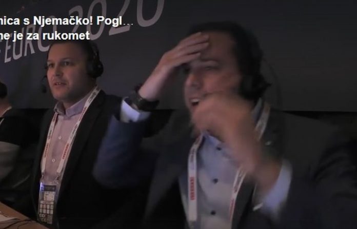 (VIDEO) Reakcija RTL-ovih komentatora Filipa Brkića i Nikše Kaleba nakon ključne obrane Marina Šege protiv Njemačke za polufinale