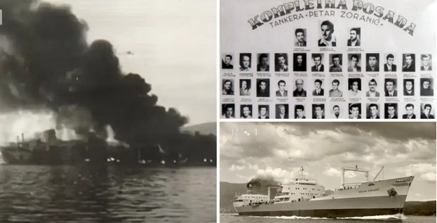 U BOSPORU SINOĆ IZBJEGNUTA TRAGEDIJA Zadarski tanker se spasio, no u Bosporu je 1960. 'Petar Zoranić' potonuo. Poginuo je 21 mornar