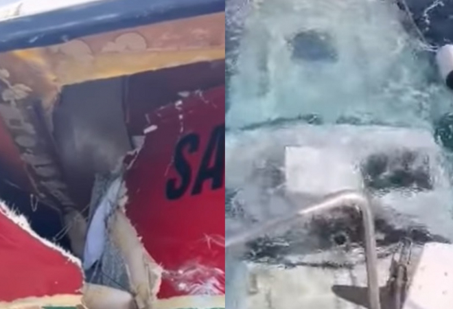 (VIDEO) Teška havarija kod Dugog otoka: Gumenjak silovito udario u ribarsku brodicu pa pobjegao