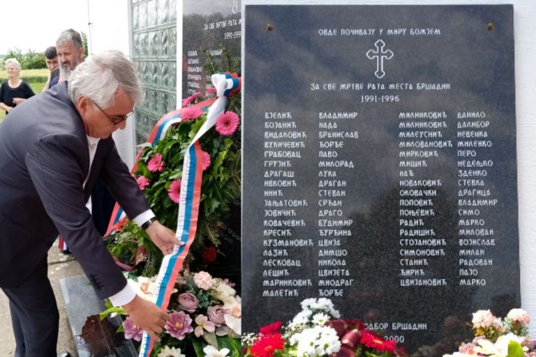 Srbi u Bršadinu podigli spomen ploču onima koji su napadali Vukovar - može li gore?