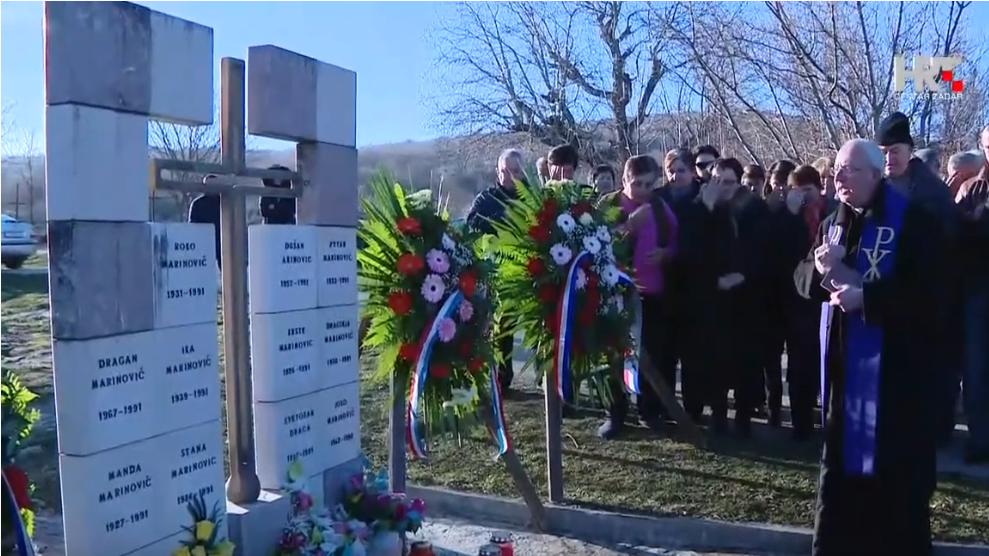26. prosinca 1991. Zločini srpske vojske – ‘u božićnom pokolju’ ubili 9 Marinovića i izrešetali djevojčicu od 15 godina