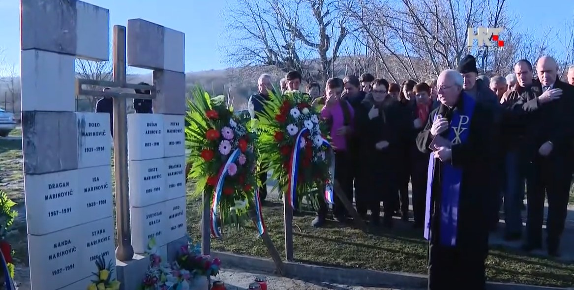 26. prosinca 1991. Zločini srpske vojske – ‘u božićnom pokolju’ ubili 9 Marinovića i izrešetali djevojčicu od 15 godina (VIDEO)