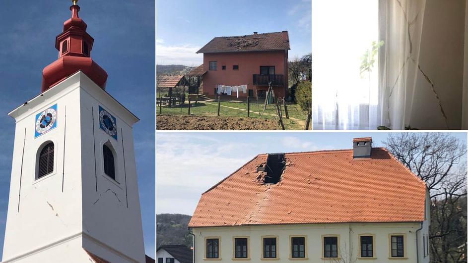 U epicentru potresa nema kuće bez oštećenja, popucali zidovi