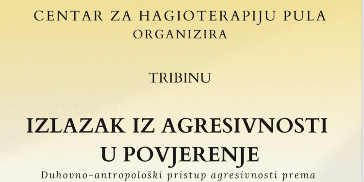 Tribina “Iz agresivnosti u povjerenje”: Duhovno-antropološki pogled prema prof. dr. sc. Tomislavu Ivančiću
