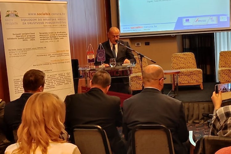 Ministar Medved otvorio konferenciju Dijalogom do Hrvatske mreže za društveno poduzetništvo