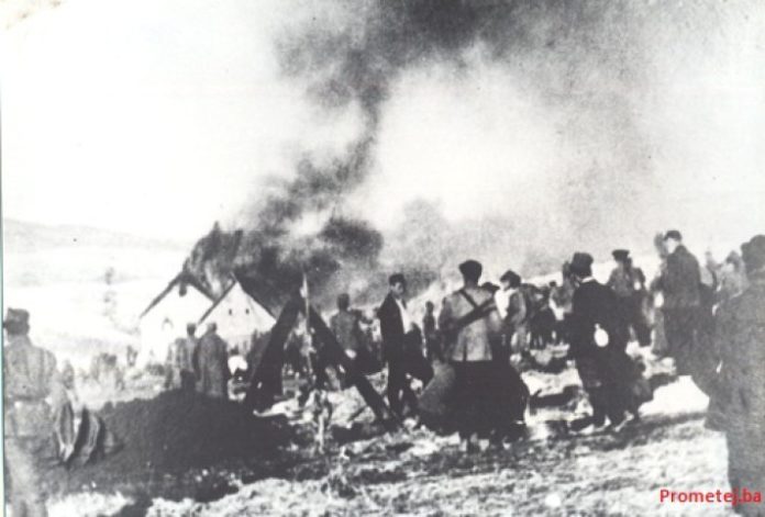 13. travnja 1941. NDH – masovni četnički zločini i maskri Hrvata počeli odmah početkom rata“.
