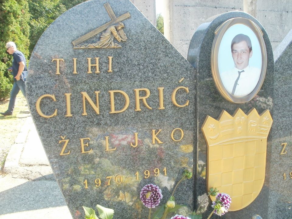 IN MEMORIAM Željko Cindrić (22.09.1970. - 19.07.1991.)