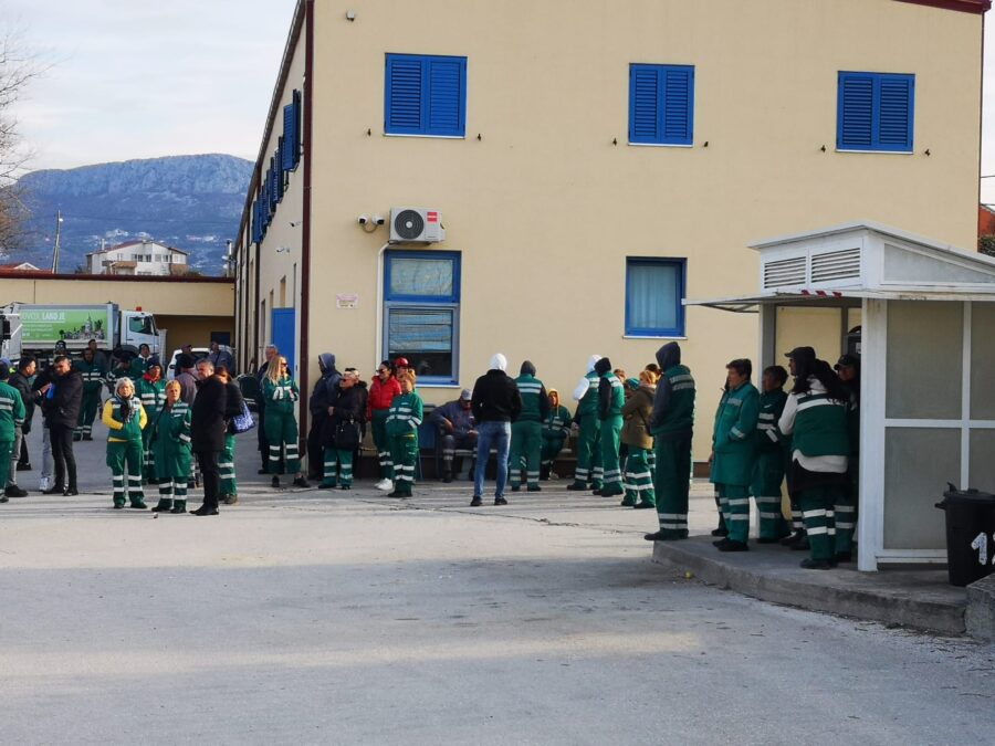 Splitska Čistoća u štrajku