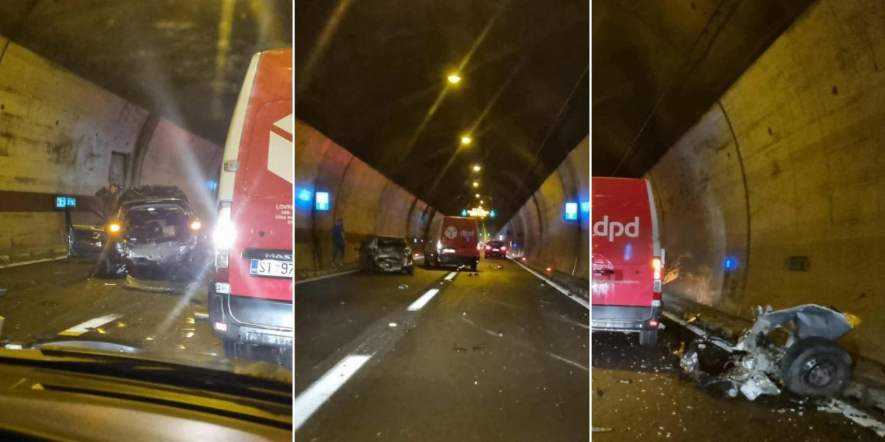 VOZAĆI OPREZ Krš i lom u tunelu Sv. Rok, prekinut je promet, dvoje u bolnici; Gužve na cestama diljem zemlje