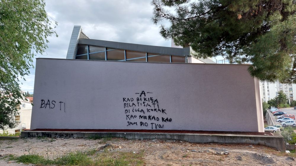 Na meti vandala: Išarana crkva sv. Petra u Šibeniku