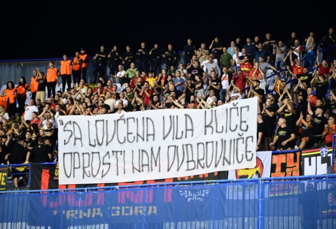 Branitelji su nam rekli što misle o crnogorskom transparentu isprike